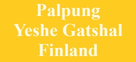 Palpung Yeshe Gatshal Finland Logo